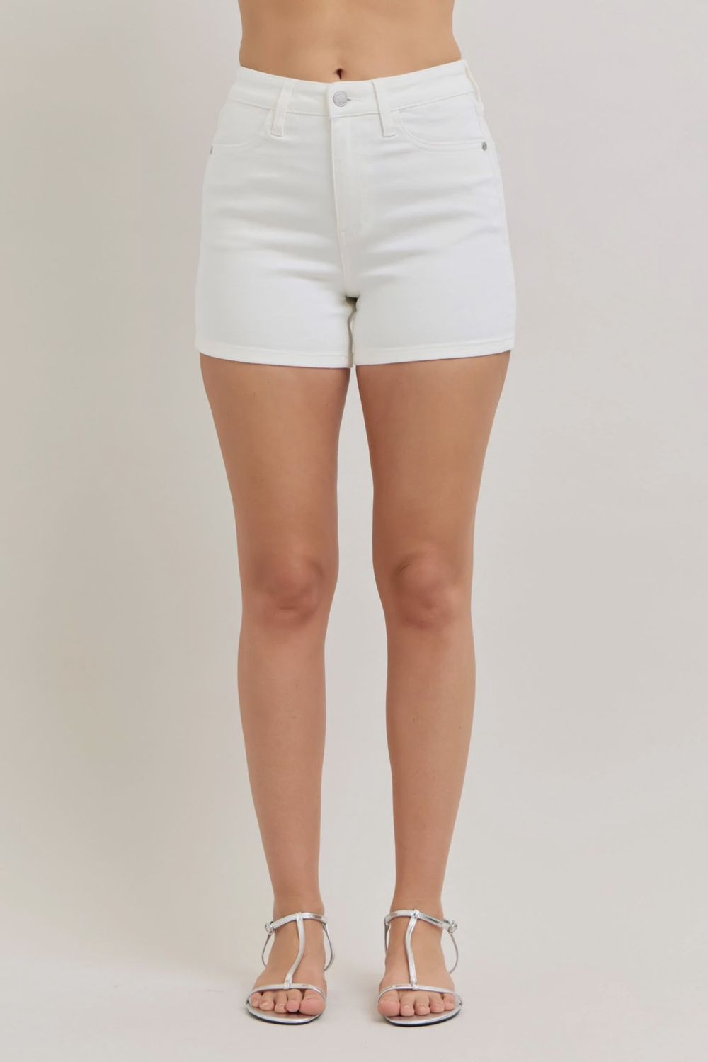 Cory White Slim Short