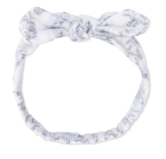 Kim Floral Stripe Knot Headband