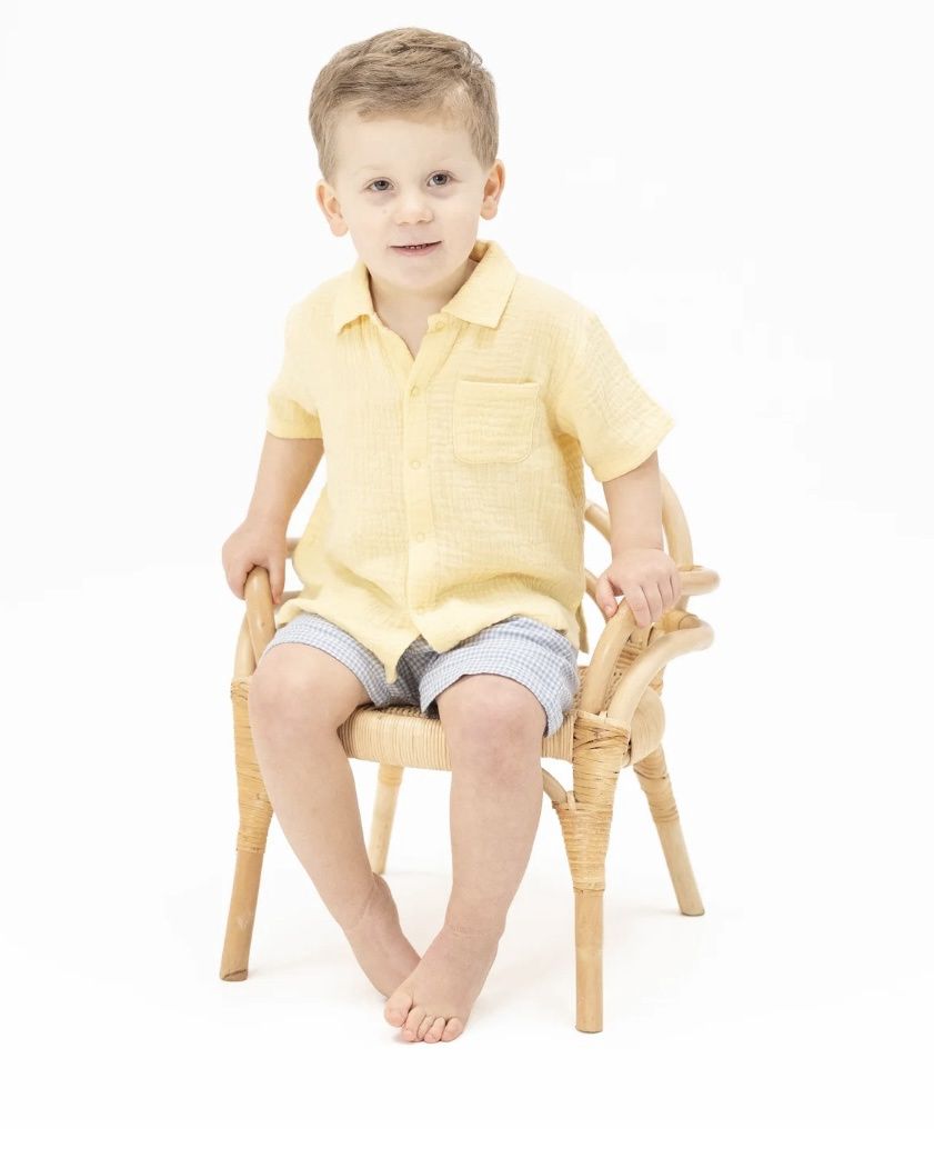 Polo Button Up with Casual Short