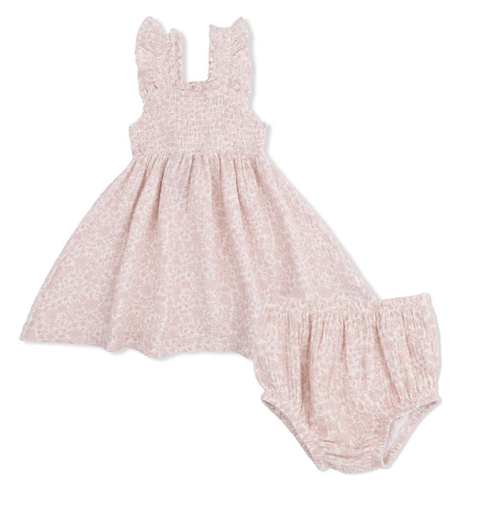 Harper Sundress/Bloomer, Color: Rose, Size: 2T