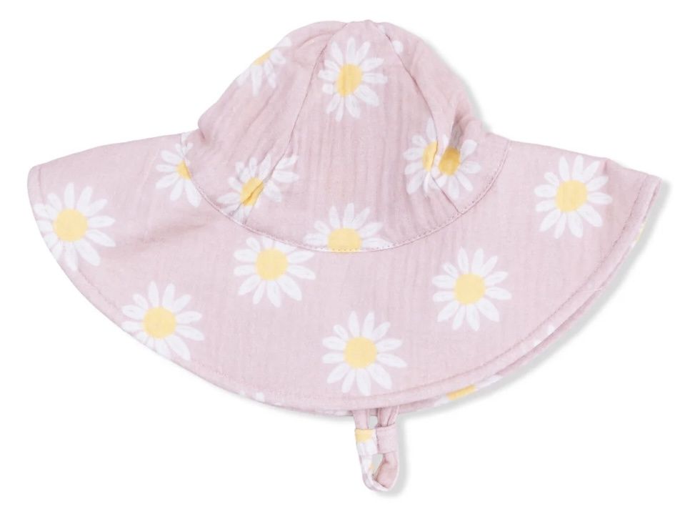 Caitlyn’s Wide Brim Hat, Color: Pink, Size: 0-6