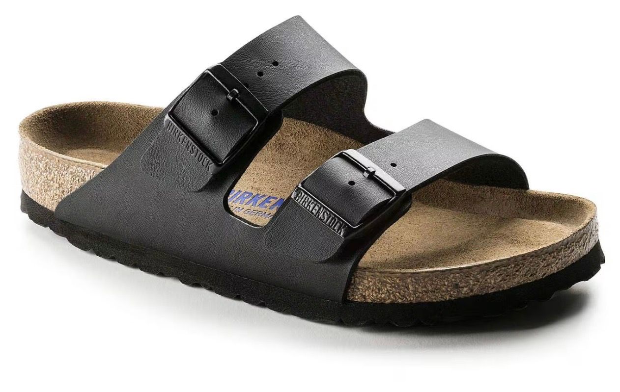 Arizona Soft Footbed Birko-Flor - Black, Size: EU36 Regular (US 5-5.5)