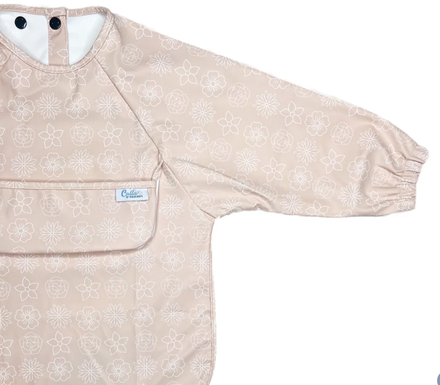 Dinner Time Bib Blossom - Khaki