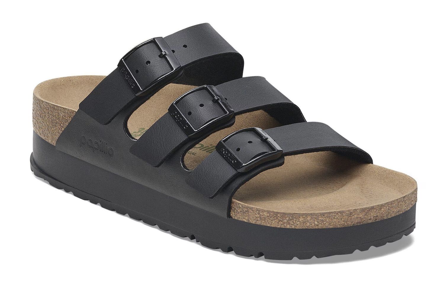 Florida III Pap Flex Platform, Color: Black, Size: EU36(US 5/5.5)