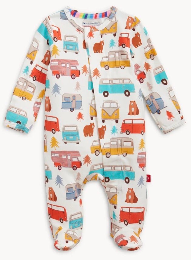 Van Go Footie, Color: Van Go, Size: NB