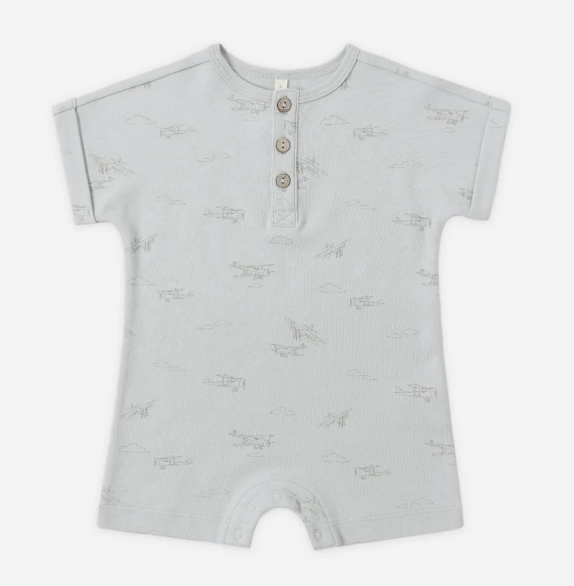 Short Sleeve Airplanes, Size: 0-3M