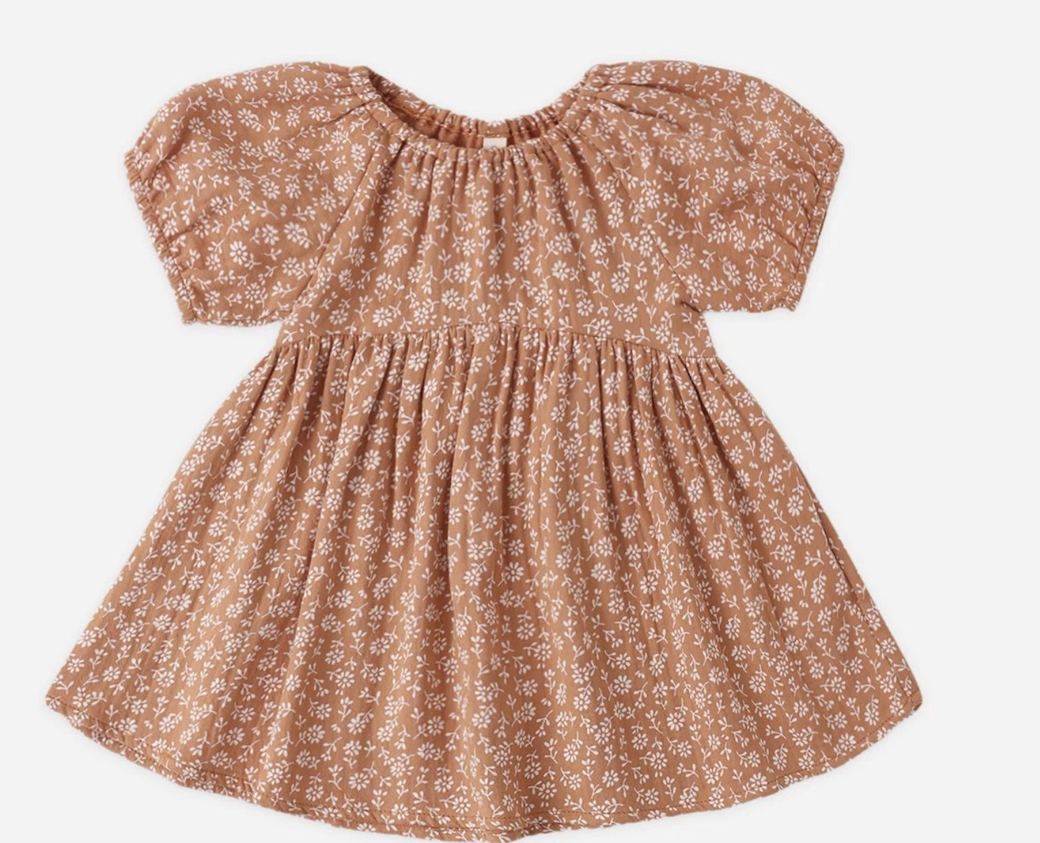 Bella Dress Floral, Color: Poppy, Size: 0-3M