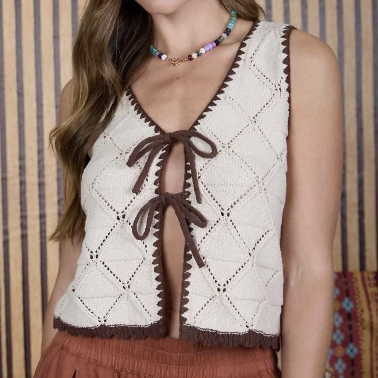 The Cutest Tie Vest