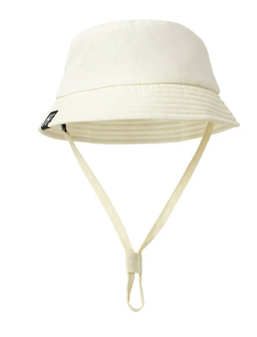 Bucket Hat, Color: Eggshell, Size: S(0-9M)
