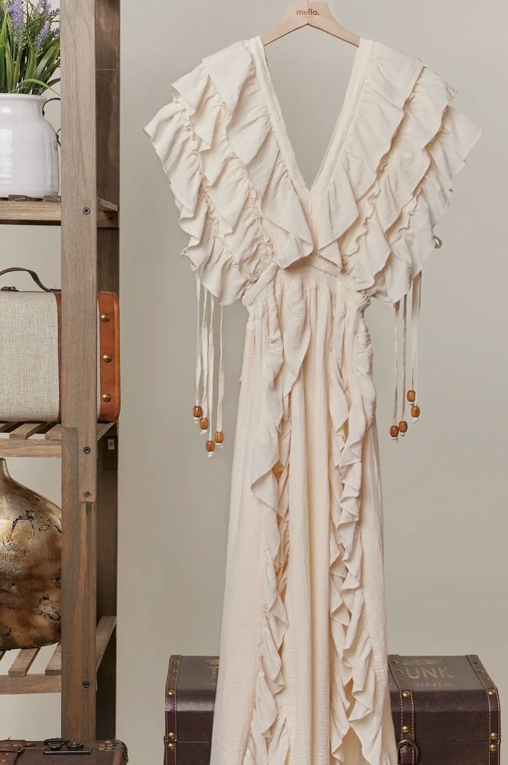 Regina Ruffle Dress