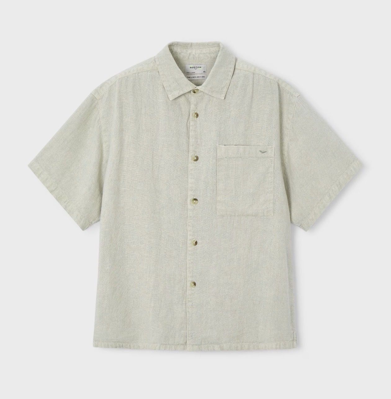 Bambula Shirt, Color: Green, Size: 2