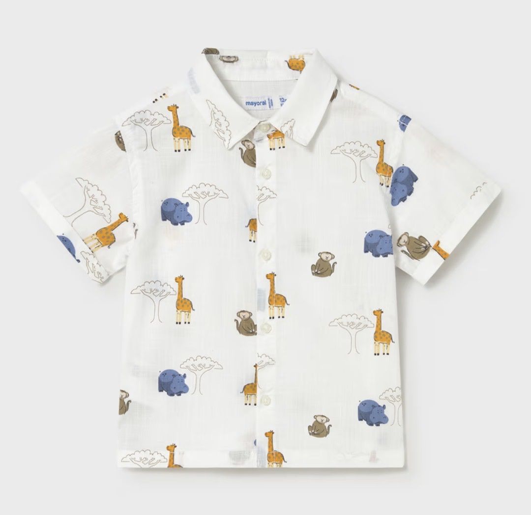 Jungle Button Down, Size: 6M