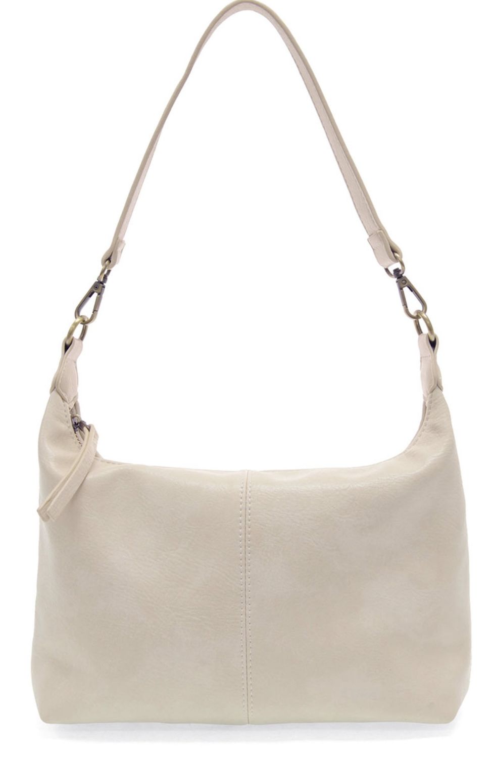 Danna Top Zip Crossbody, Color: Coconut