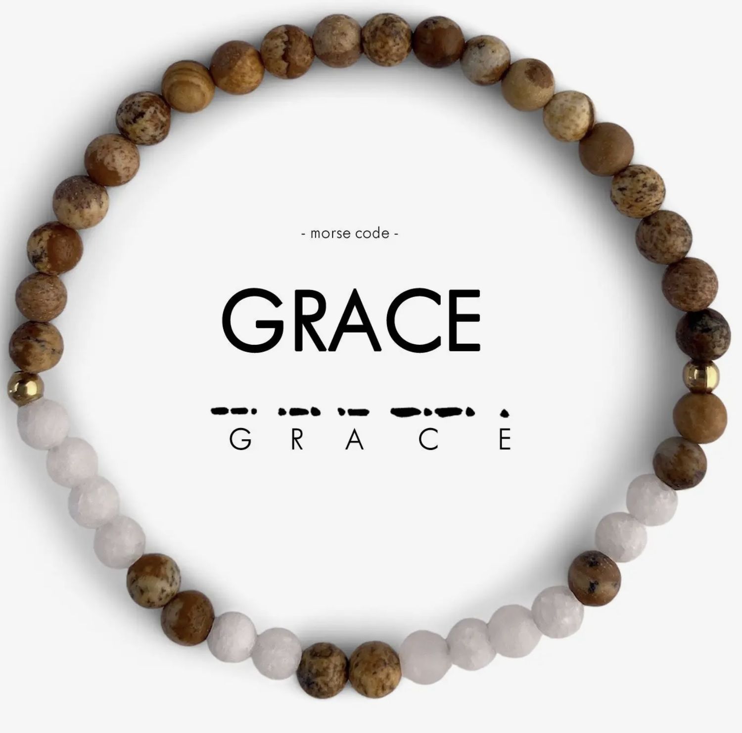 Grace Morse Code Bracelet
