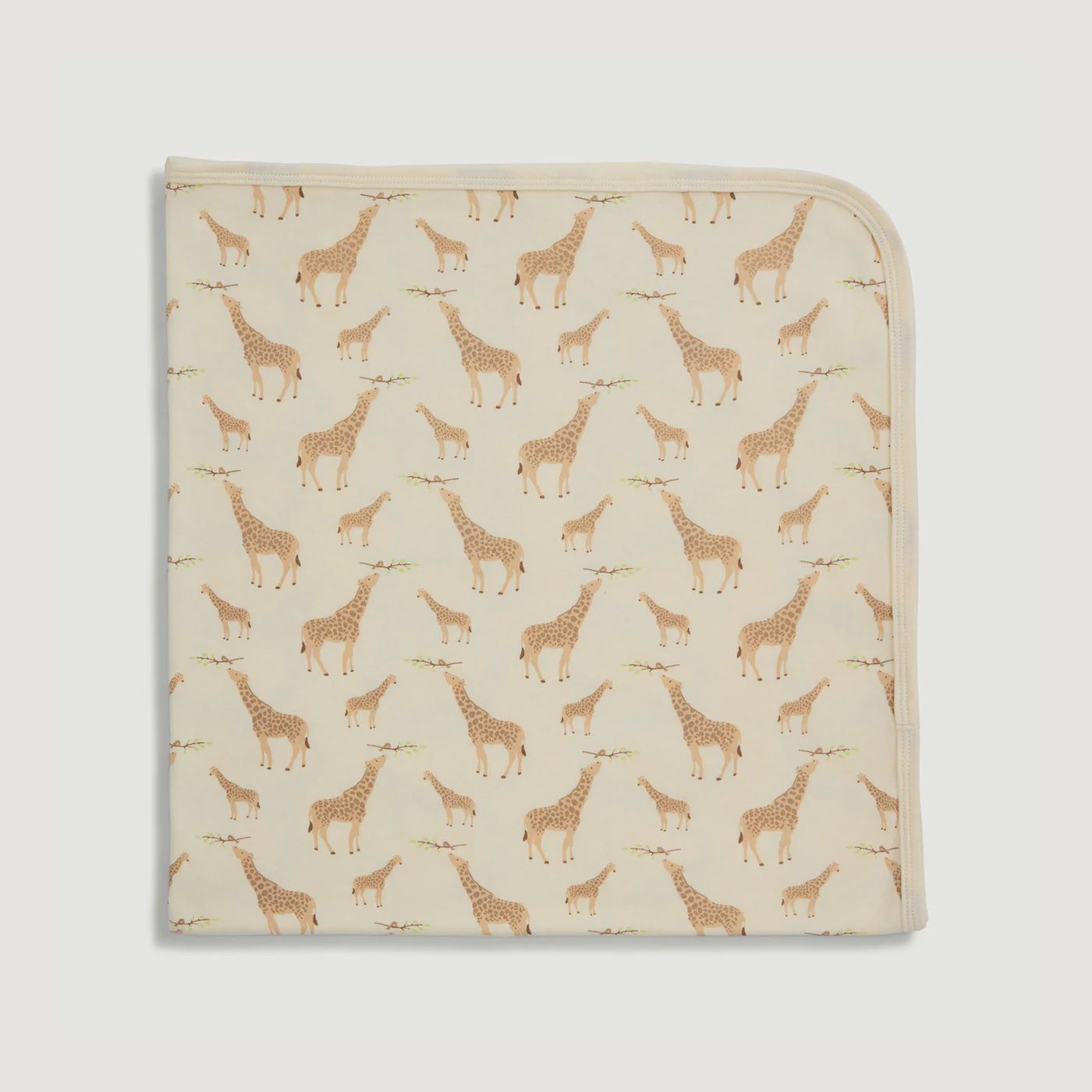 Giraffe Org Cotton Swaddle