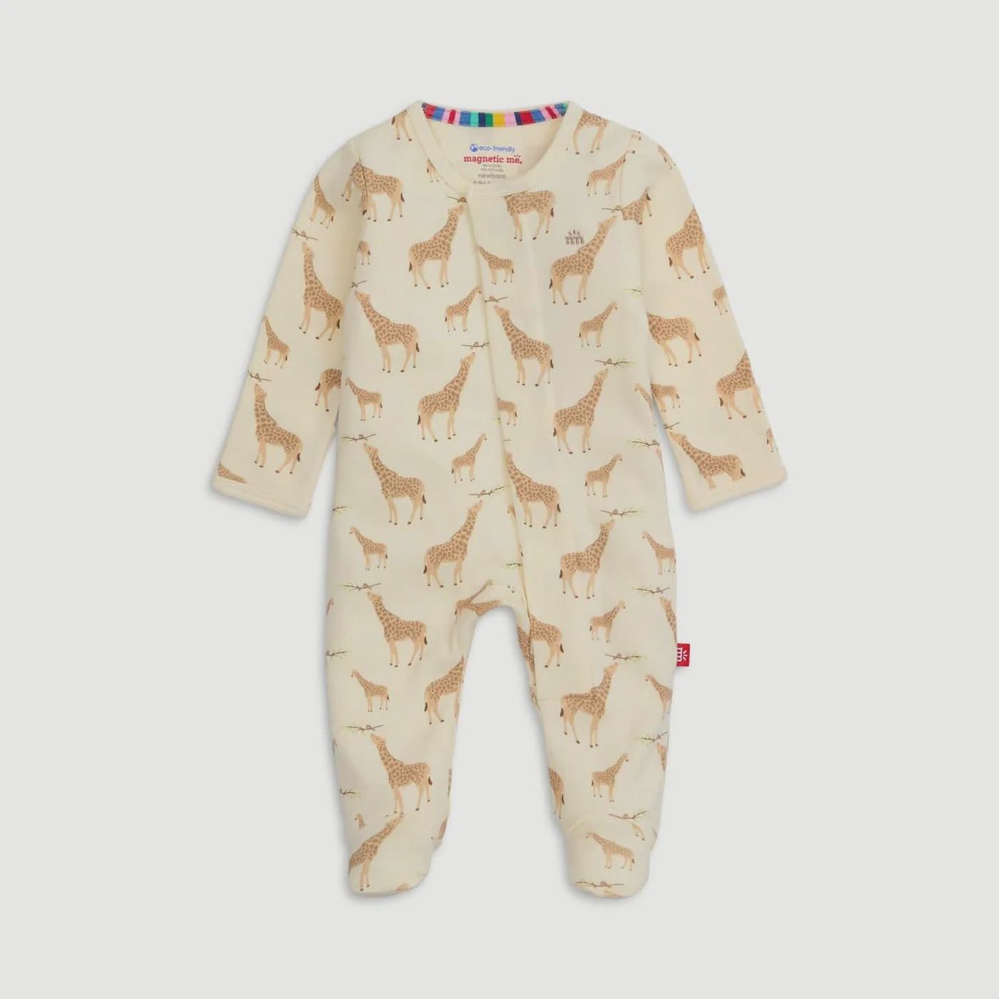Giraffe Magnetic Footie Giraffe Magnetic Footie, Size: NB