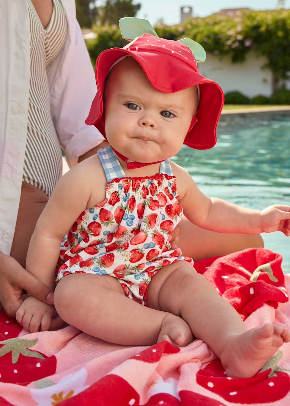 Strawberry Shortcake Swimsuit Set, Size: 0-1M