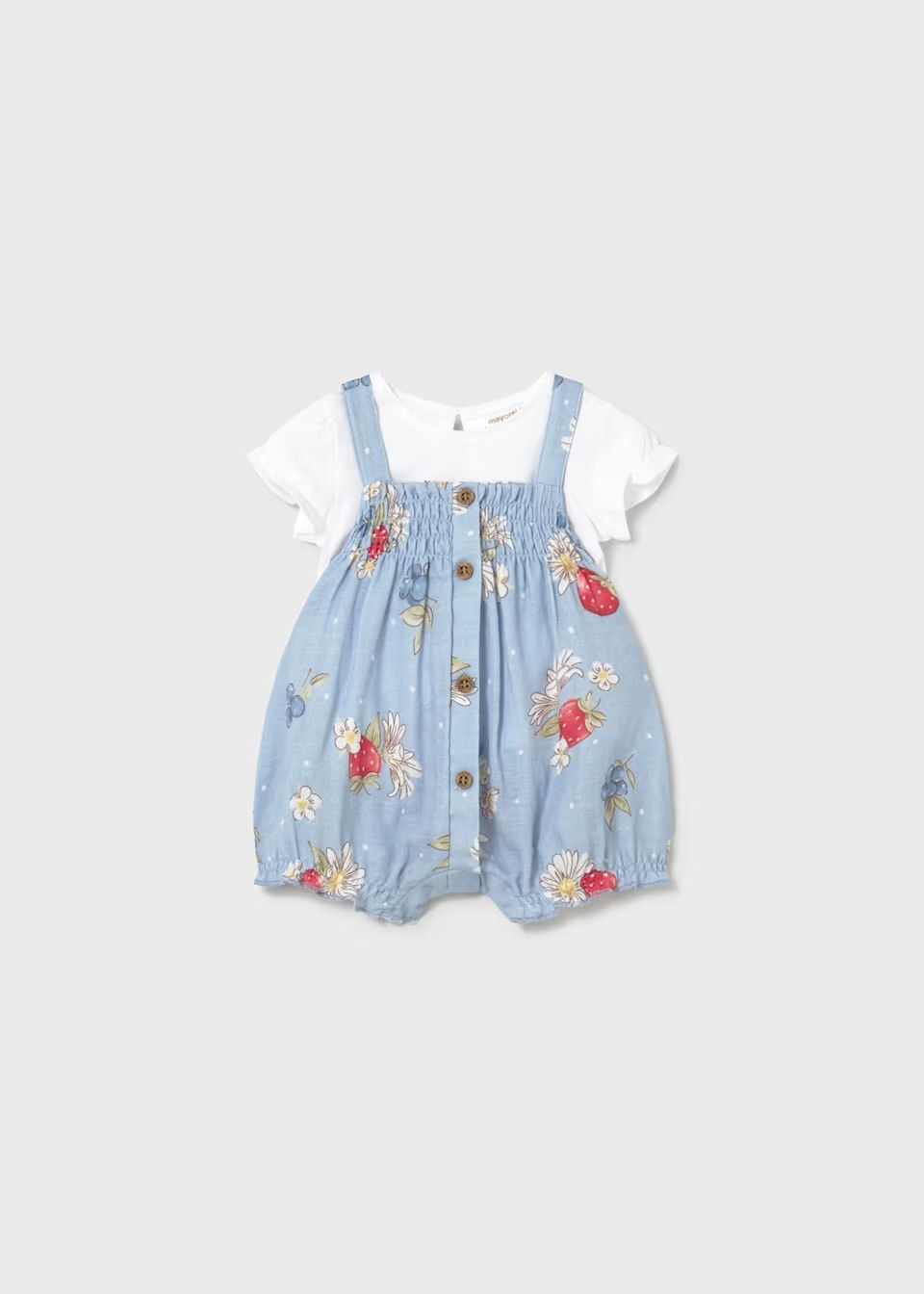 Daisy Romper Set, Size: 0-1M