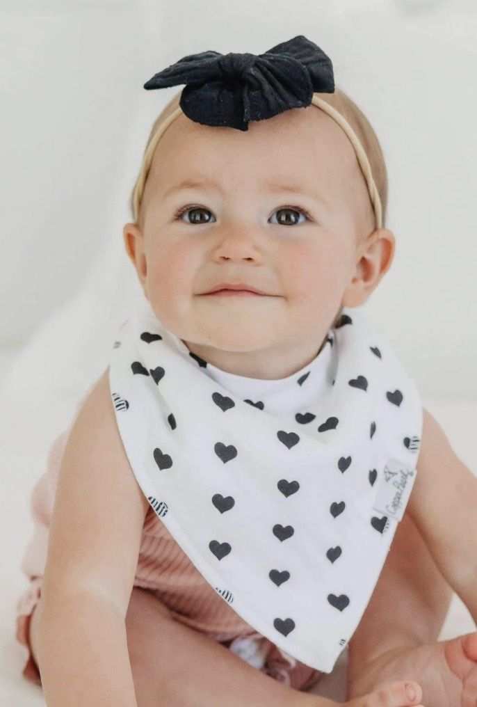 Bandana Bib Set - Blush