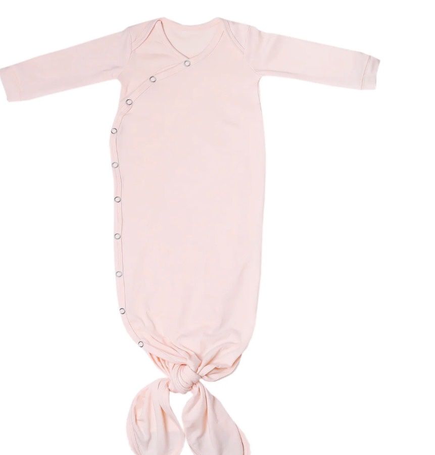 Knotted Gown - Blush