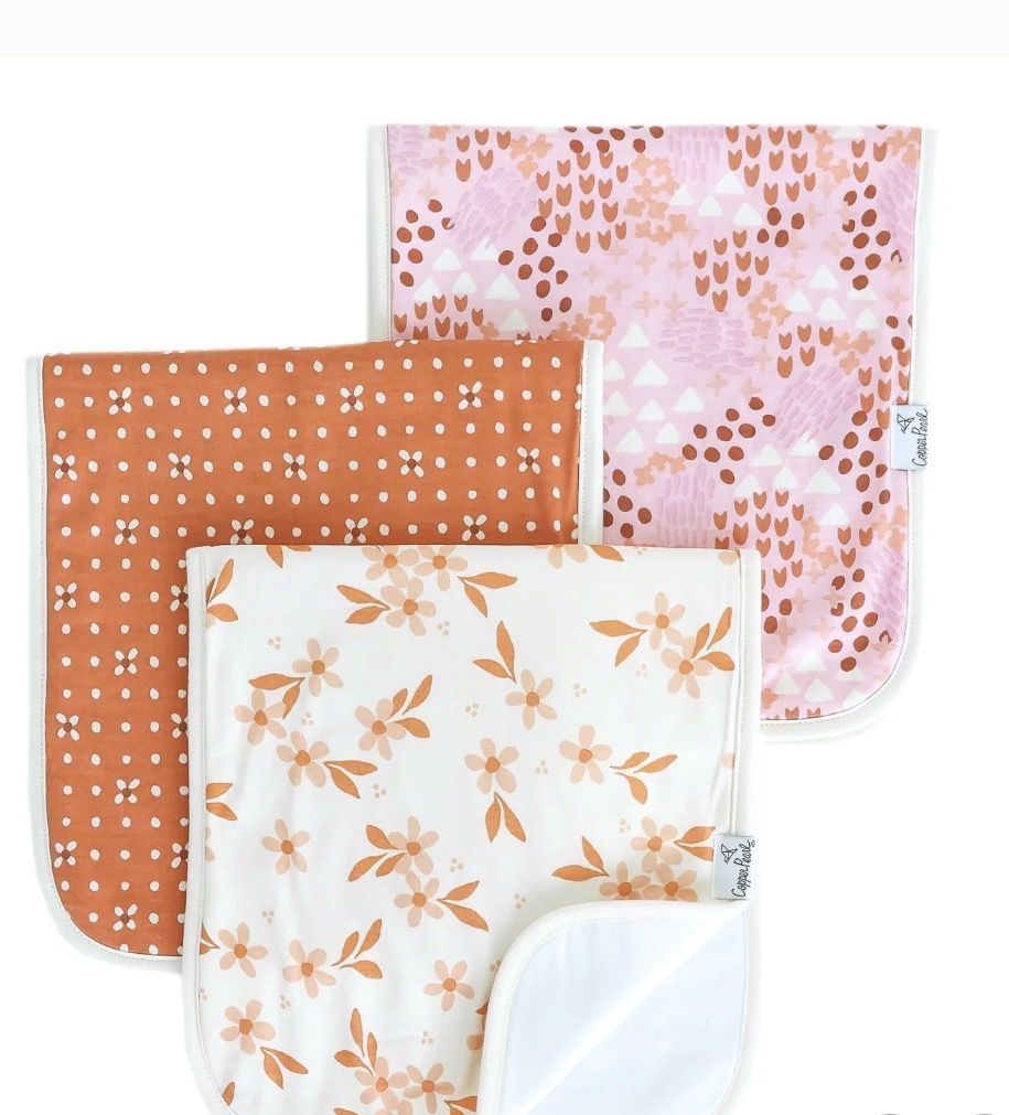 Burp Cloths - Rue