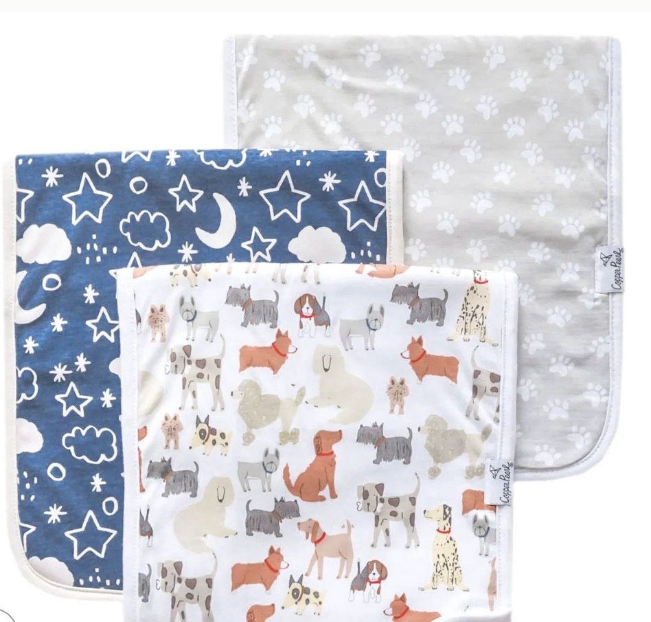 Burp Cloths - Rufus