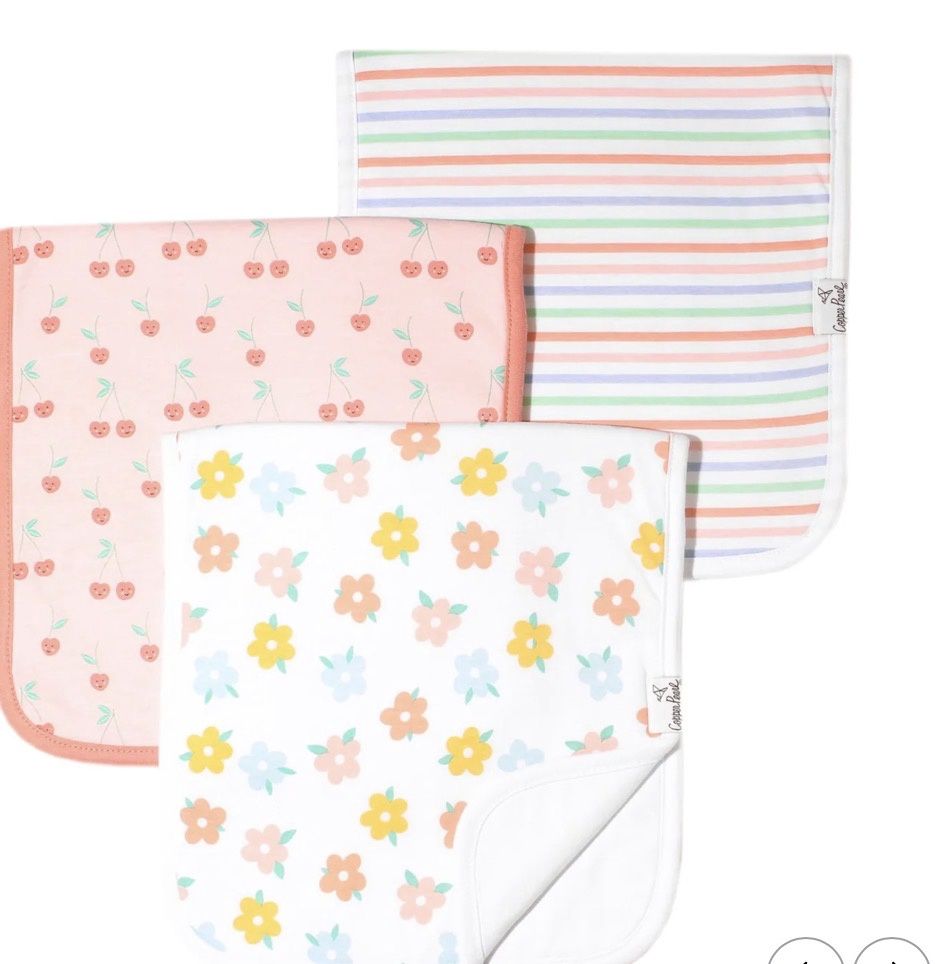 Burp Cloths - Cheery