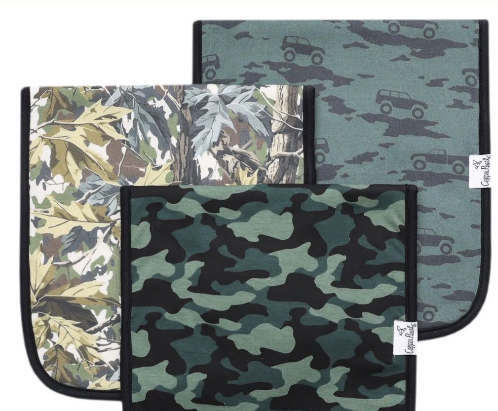Burp Cloths - Hunter