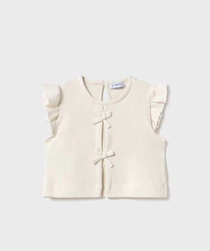 Paisley Top - Cream, Size: 2