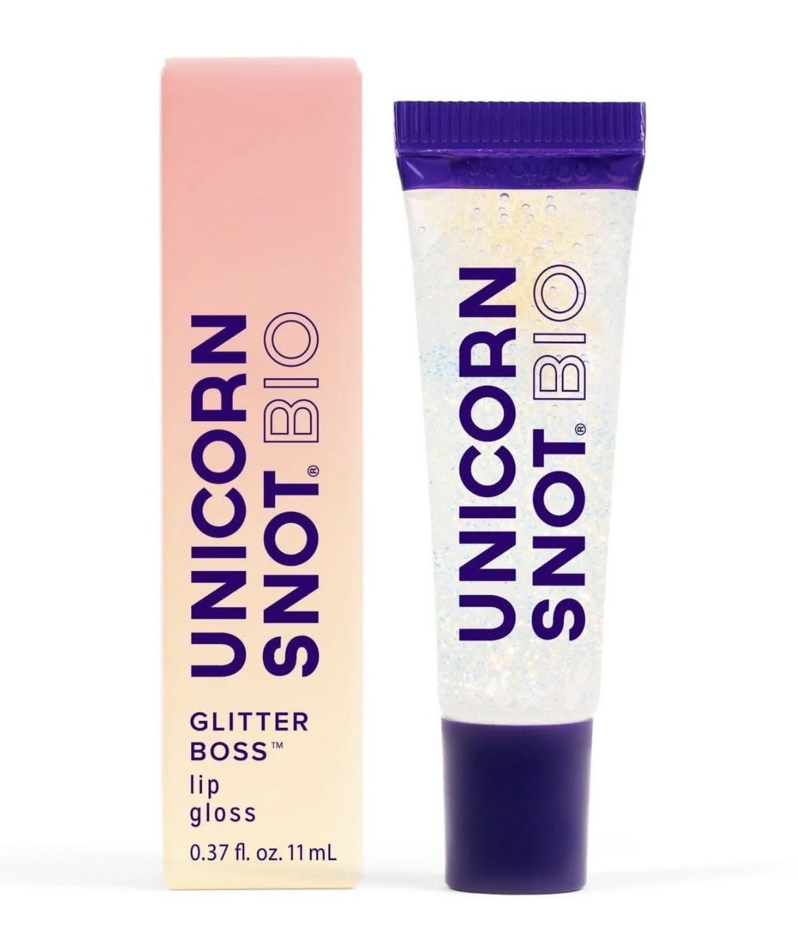 Glitter Boss Lip Gloss - Holographic Nova, Color: Nova
