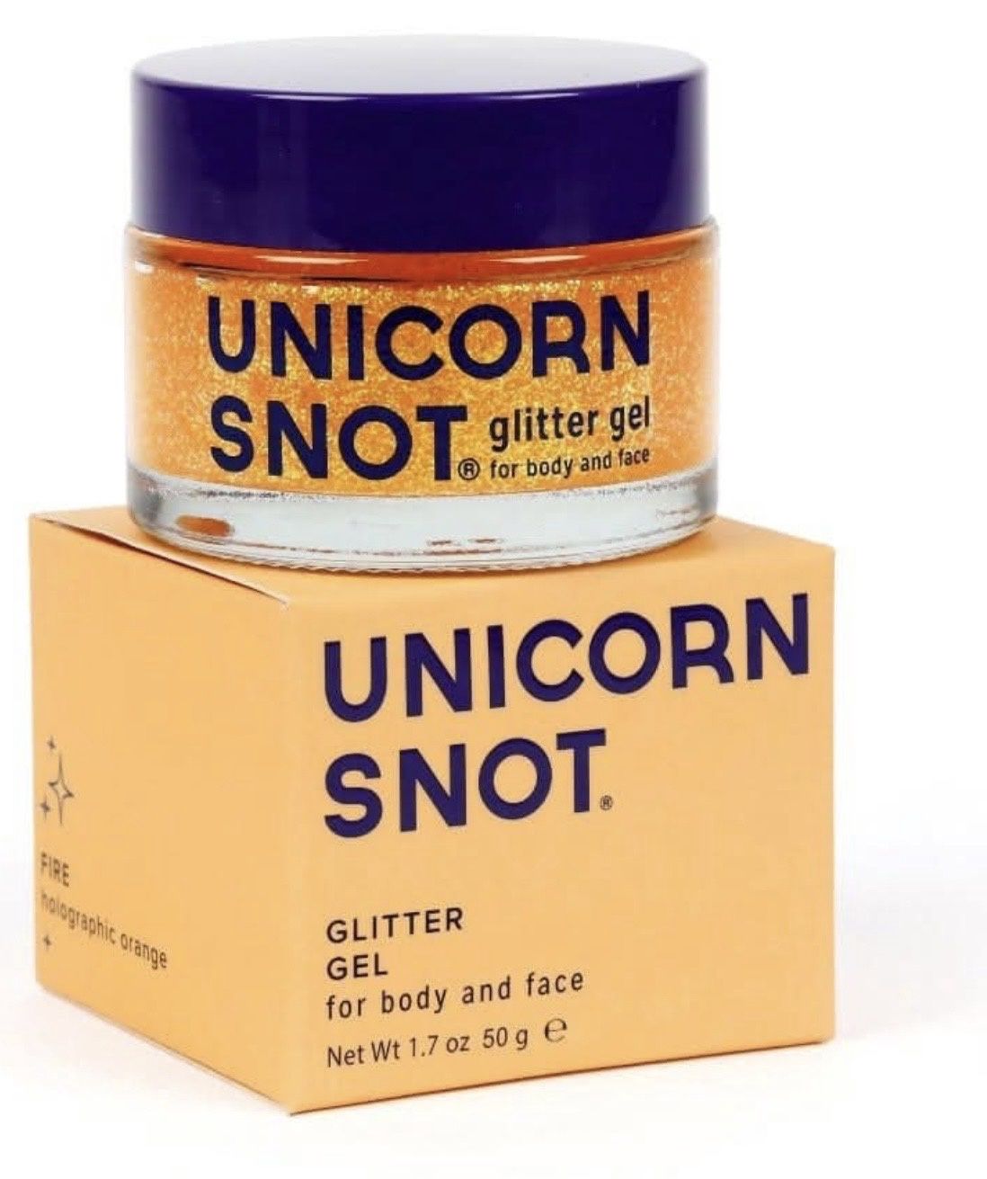 Glitter Gel - Fire, Color: Fire