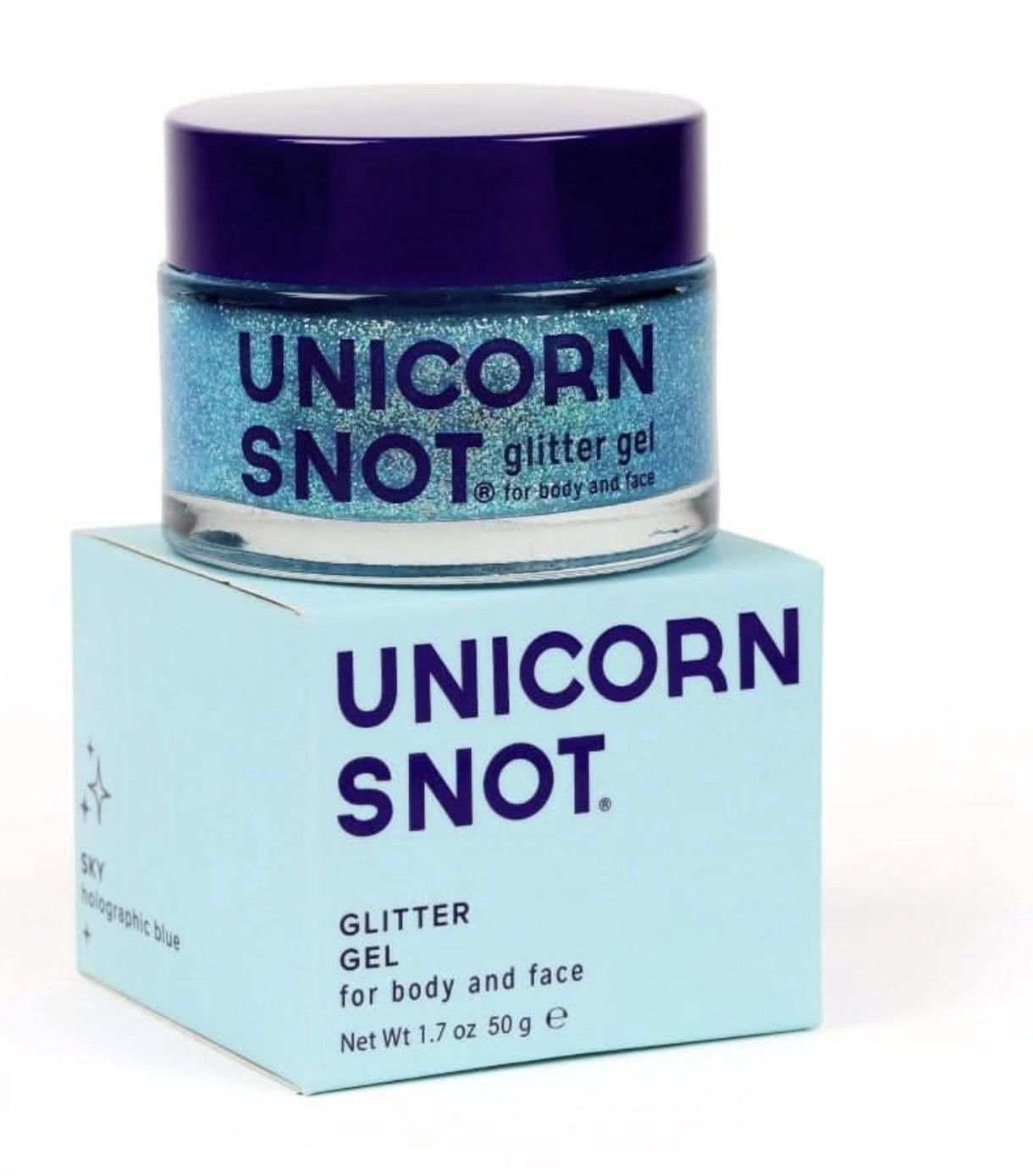 Glitter Gel - Sky, Color: Sky
