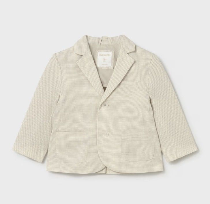 Charles Blazer, Color: Tan + Cream, Size: 6mo