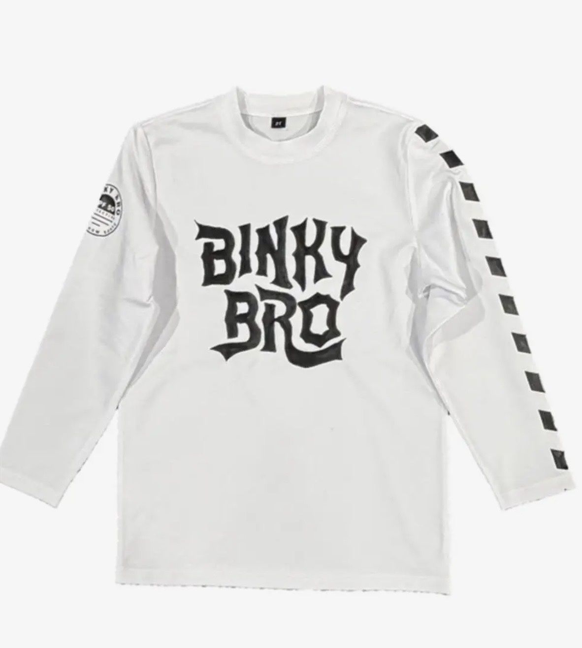 Binky Bro Rashguard - White, Color: White, Size: 6-12M