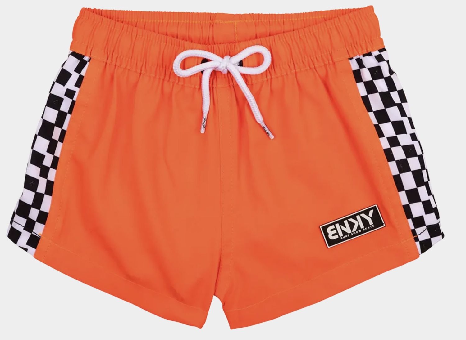 Carson Swim Shorts - Orange, Color: Orange, Size: 6-12M