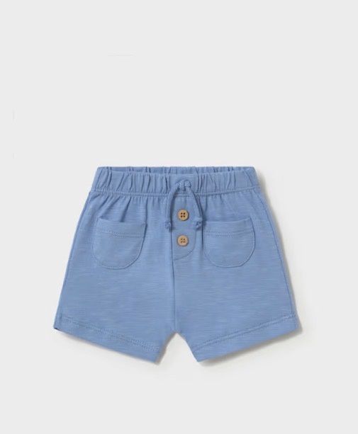 Derrick Shorts - Blue, Color: Blue, Size: 0-1M