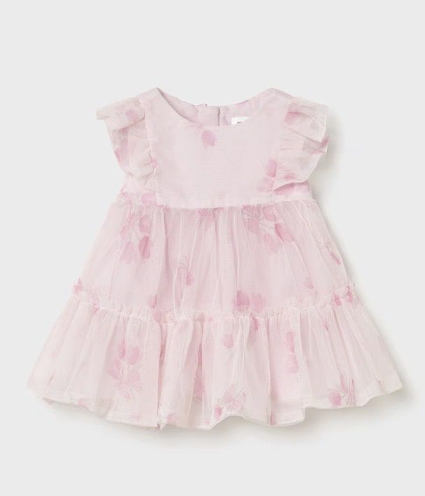 Emmy Dress - Pink, Color: Pink, Size: 0-1mo