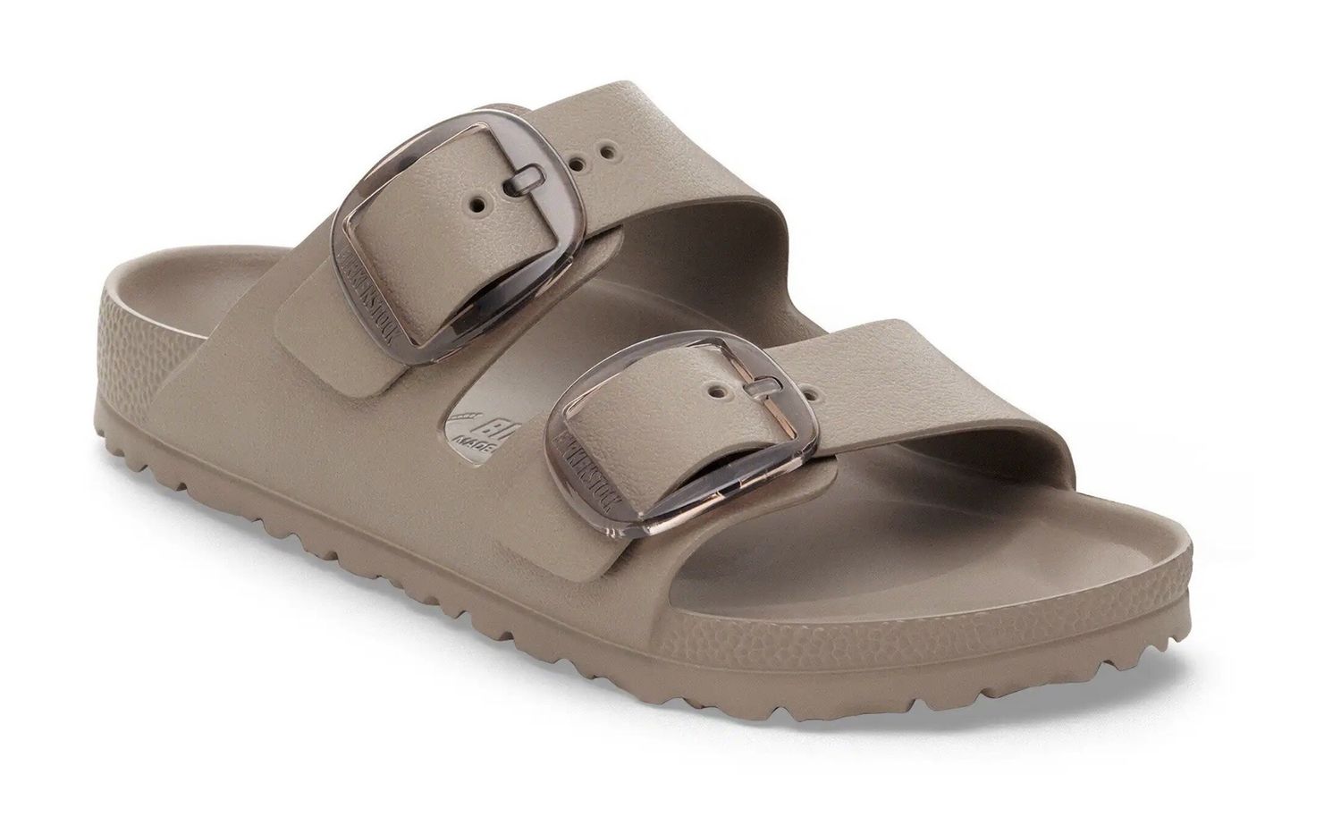 Arizona Big Buckle EVA- Gray Taupe, Size: EU38 (US 7/7.5) Narrow