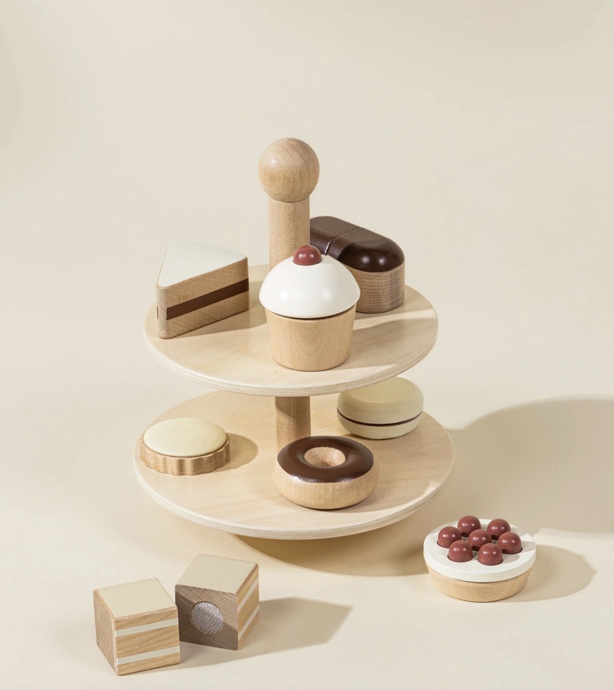 Wooden Desserts Tower