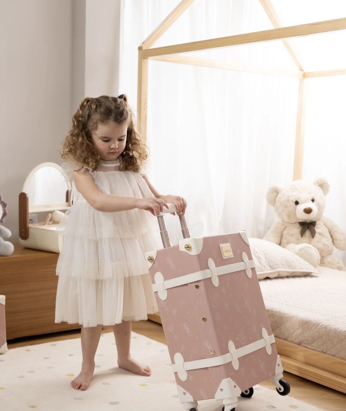 Carry-On Suitcase - Ballerina