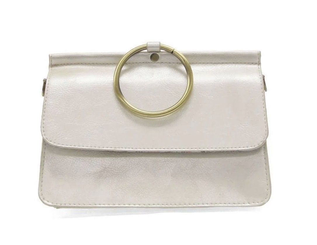 Aria Ring Bag - Metallic Pearl