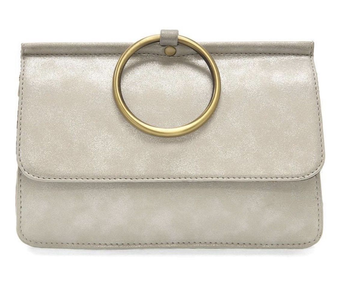 Aria Ring Bag - Metallic Silver