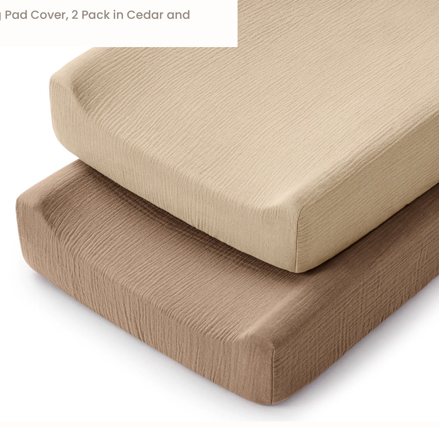 Muslin Changing Pad Sheet