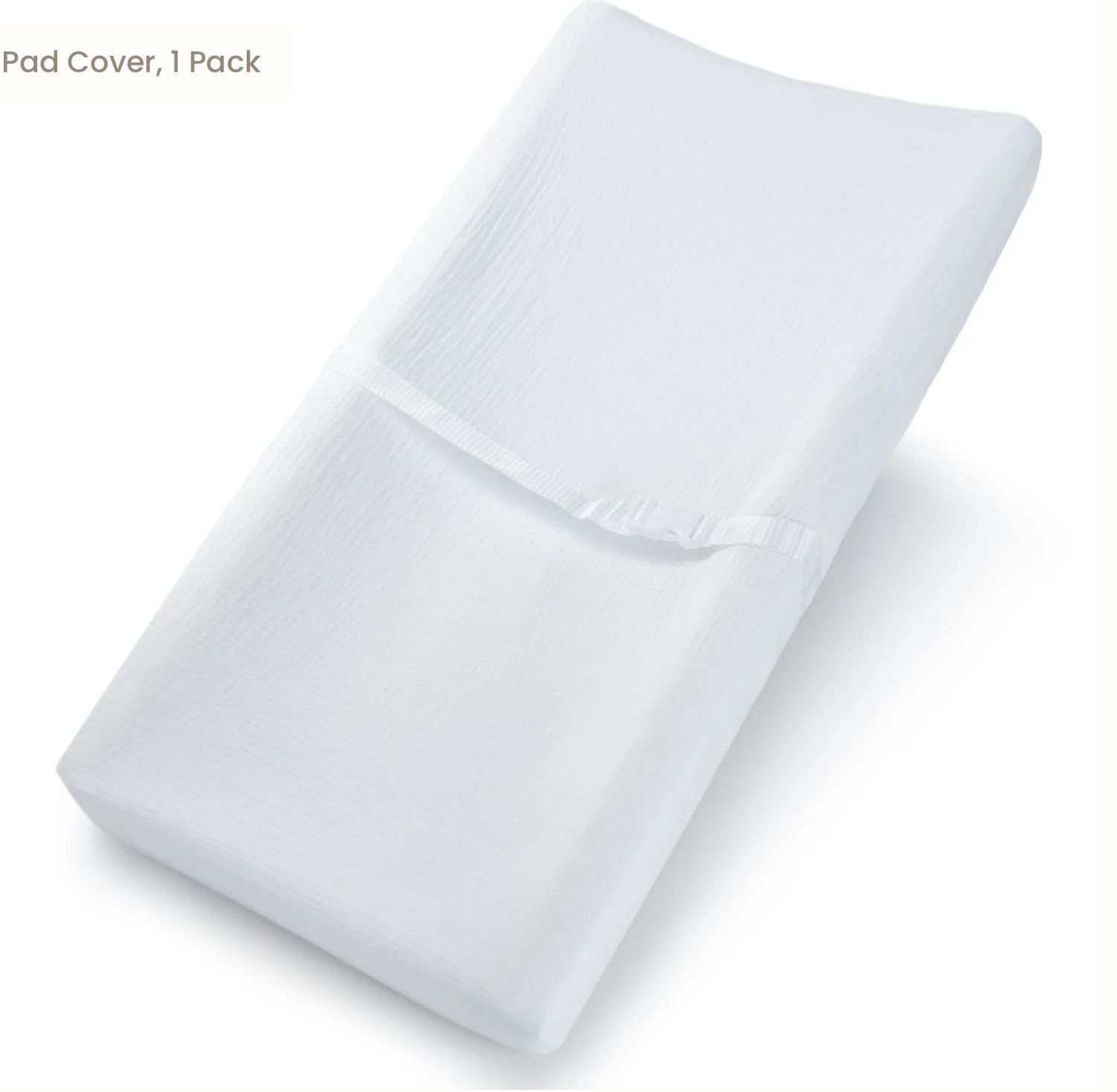 Muslin Changing Pad Sheet - White