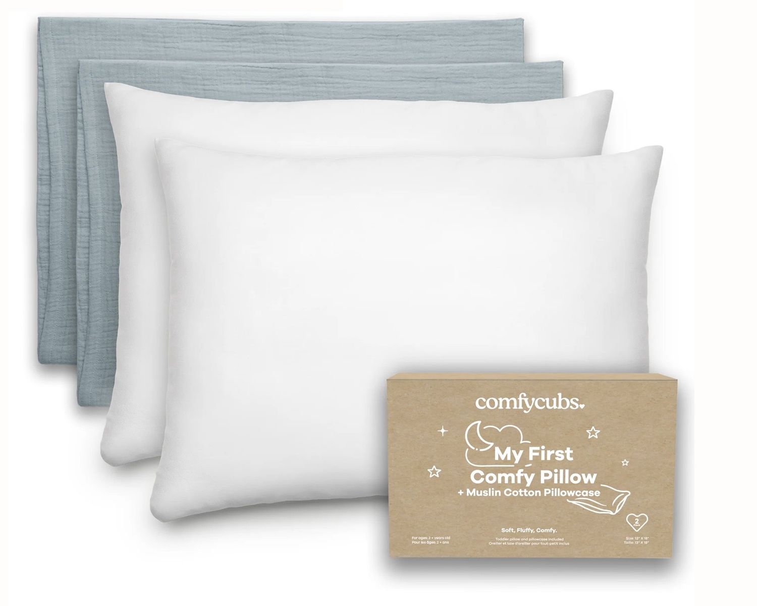 Toddler Pillow 2 Pack