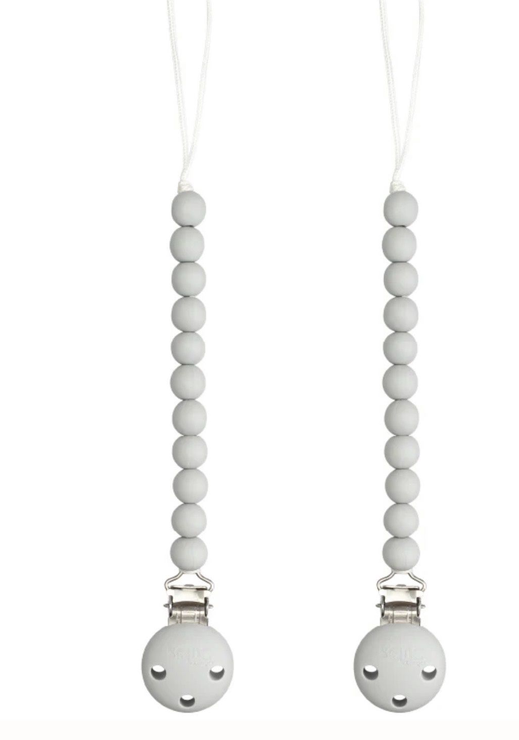 Pacifier Clips - Slate