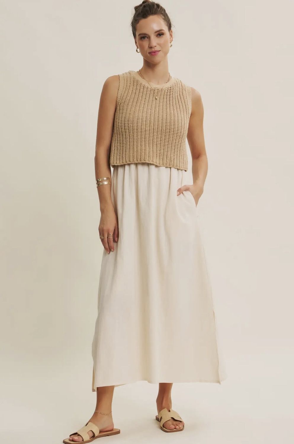 Clara Chunky Sweater Dress