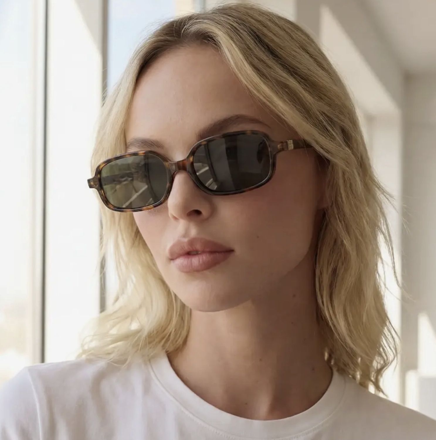 Classic Rectangle Sunglasses