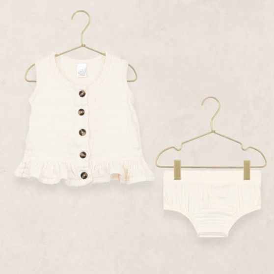 Sabrina Ruffle Tank and Bloomer Set