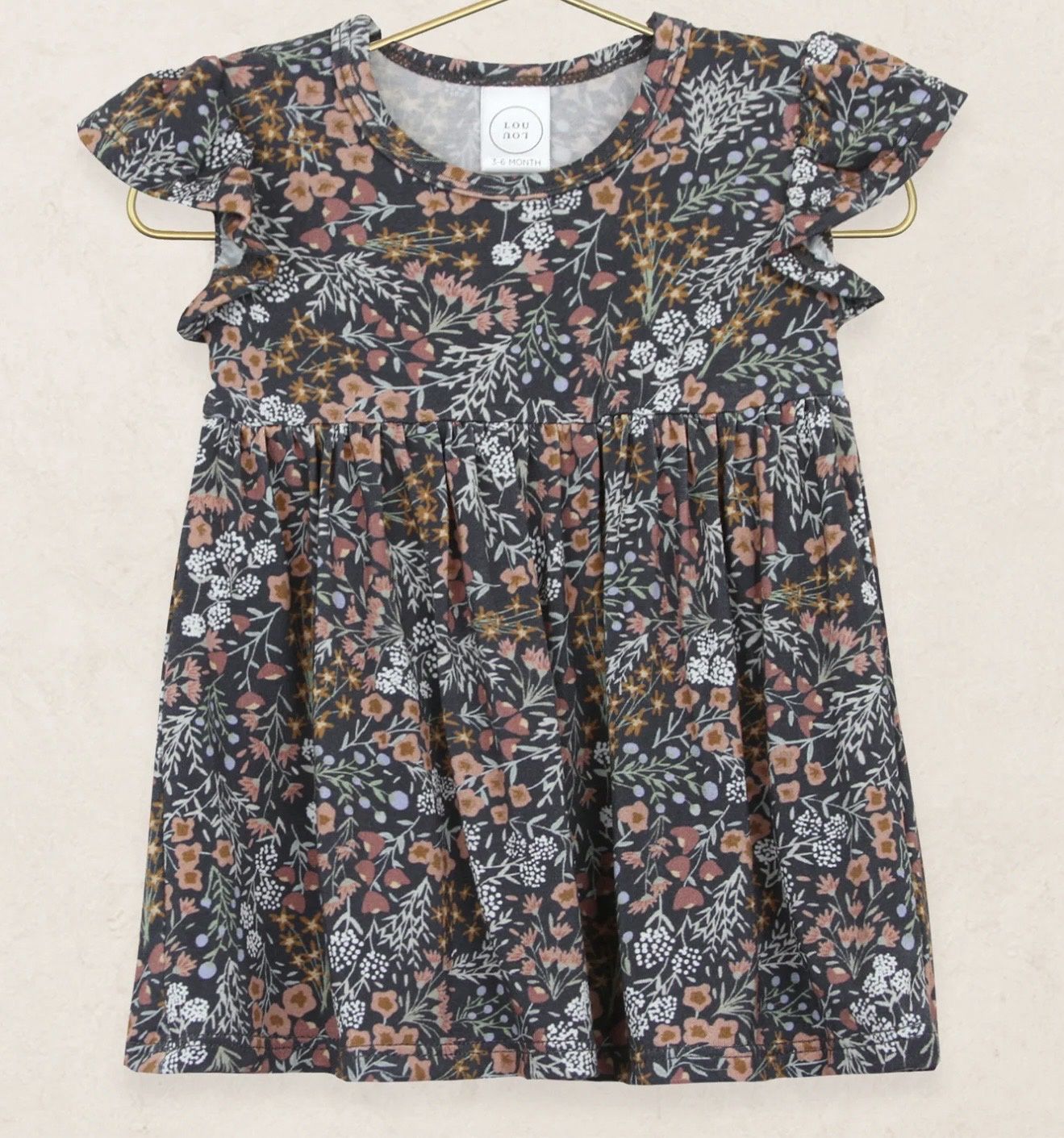 Twirl Dress - Bea, Color: Bea Florals, Size: 2T